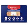 imageAll Health Antibacterial Sheer Adhesive Bandages 34 in x 3 in 160 ct  Helps Prevent Infection Extra Large Comfortable Protection for First Aid and Wound Care200 Count Pack of 1