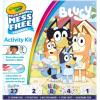 imageCrayola Color ampamp Erase Bluey Puzzle Set 12 Color in Puzzle Pieces Reusable Double Sided Kids Puzzle Bluey Gift for Kids 3Bluey Activity Set