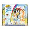 imageCrayola Color ampamp Erase Bluey Puzzle Set 12 Color in Puzzle Pieces Reusable Double Sided Kids Puzzle Bluey Gift for Kids 3Bluey Activity Set