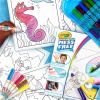 imageCrayola Color Wonder Mess Free Fingerpaint ampamp Stamper Kit Safari Stamps for Kids Color Reveal Ink Toddler Activity Gifts 3Art Set
