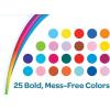 imageCrayola Color Wonder Mess Free Fingerpaint ampamp Stamper Kit Safari Stamps for Kids Color Reveal Ink Toddler Activity Gifts 3Art Set