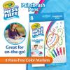 imageCrayola Color Wonder Mess Free Fingerpaint ampamp Stamper Kit Safari Stamps for Kids Color Reveal Ink Toddler Activity Gifts 3Paint Brush Pens
