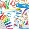 imageCrayola Color Wonder Mess Free Fingerpaint ampamp Stamper Kit Safari Stamps for Kids Color Reveal Ink Toddler Activity Gifts 3Paint Brush Pens
