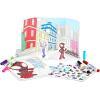 imageCrayola Color Wonder Mess Free Fingerpaint ampamp Stamper Kit Safari Stamps for Kids Color Reveal Ink Toddler Activity Gifts 3Spidey Activity Kit