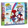 imageCrayola Color Wonder Mess Free Fingerpaint ampamp Stamper Kit Safari Stamps for Kids Color Reveal Ink Toddler Activity Gifts 3Spidey Activity Kit