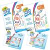 imageCrayola Color Wonder Mess Free Fingerpaint ampamp Stamper Kit Safari Stamps for Kids Color Reveal Ink Toddler Activity Gifts 3Coloring Kit