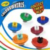 imageCrayola Colourwhirls Battle Arena Set Includes 4 String Launch Gyro Spinning Top Art Toys 4 Washable Markers Toys ampamp Games for Kids Ages 6Arena