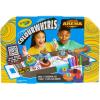 imageCrayola Colourwhirls Battle Arena Set Includes 4 String Launch Gyro Spinning Top Art Toys 4 Washable Markers Toys ampamp Games for Kids Ages 6Arena
