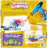 imageCrayola Marker Airbrush Spray Art Kit DIY Marker Art Set for Kids No Batteries Required Toys for Kids Gift for Boys ampamp Girls 6