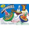 imageCrayola Colourwhirls Battle Arena Set Includes 4 String Launch Gyro Spinning Top Art Toys 4 Washable Markers Toys ampamp Games for Kids Ages 6Multpack