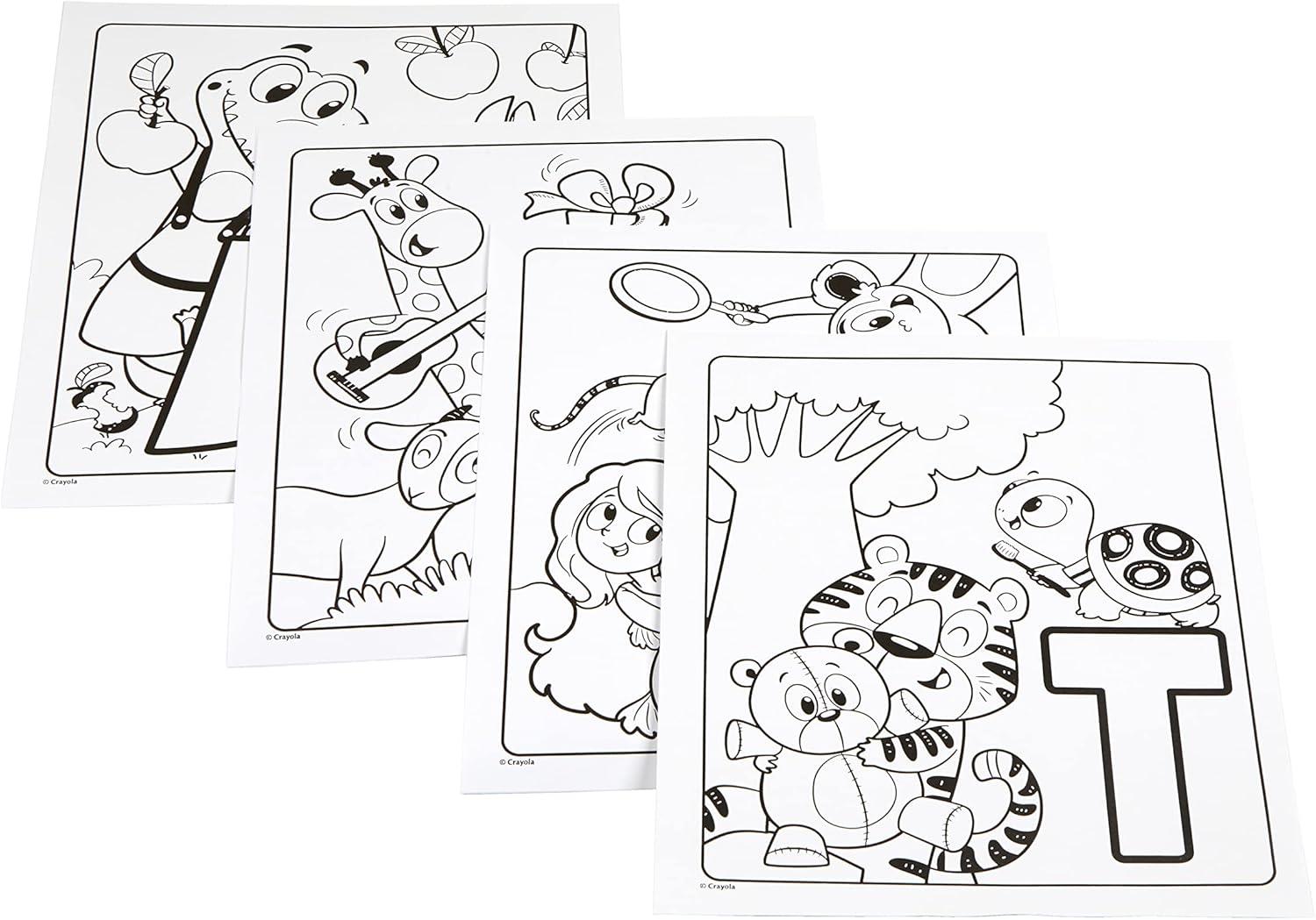 imageCrayola Color Wonder Prehistoric Pals Dinosaur Coloring Pages Mess Free Coloring for Toddlers Dinosaur Toys ampamp Gifts Stocking StuffersAlpha Pets