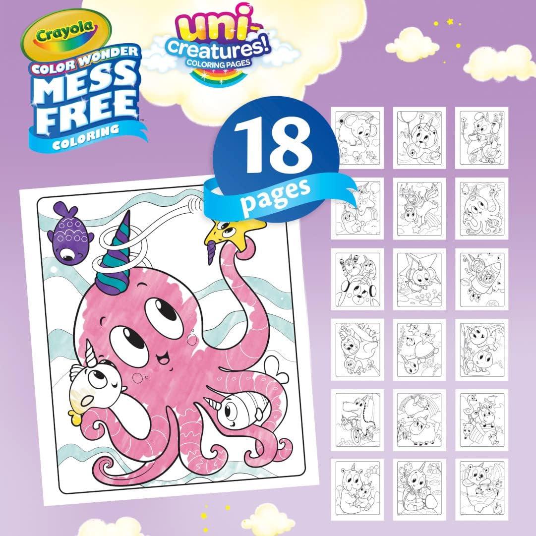 imageCrayola Color Wonder Prehistoric Pals Dinosaur Coloring Pages Mess Free Coloring for Toddlers Dinosaur Toys ampamp Gifts Stocking StuffersUnicreatures