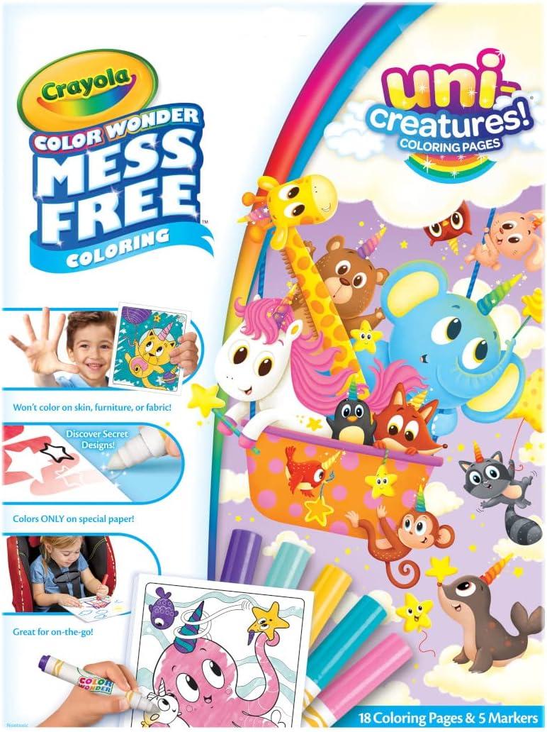 imageCrayola Color Wonder Prehistoric Pals Dinosaur Coloring Pages Mess Free Coloring for Toddlers Dinosaur Toys ampamp Gifts Stocking StuffersUnicreatures