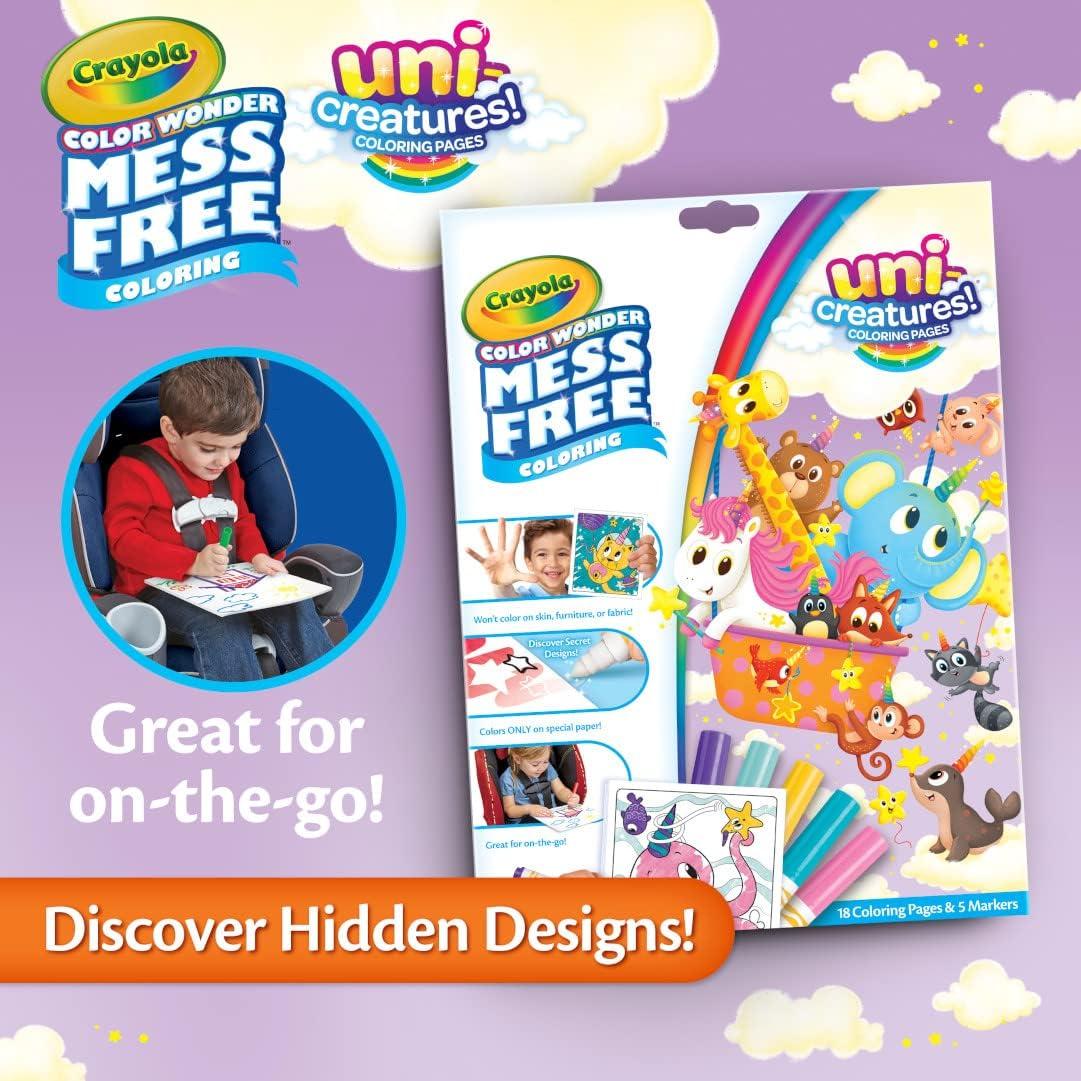 imageCrayola Color Wonder Prehistoric Pals Dinosaur Coloring Pages Mess Free Coloring for Toddlers Dinosaur Toys ampamp Gifts Stocking StuffersUnicreatures