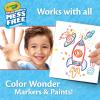 imageCrayola Color Wonder Mess Free Coloring Pages 50ct Create Your Own Coloring Pages Blank Color Wonder Refill Toddler Stocking Stuffer 3Refill Pages