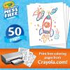 imageCrayola Color Wonder Mess Free Coloring Pages 50ct Create Your Own Coloring Pages Blank Color Wonder Refill Toddler Stocking Stuffer 3Refill Pages