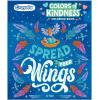 imageCrayola Colors of Kindness Adult Coloring Book 40pgs Adult Coloring Pages Stress Relief Activity Gift for Teens ampamp Adults 9Colors of Kindness