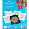 imageCrayola Floral Adult Coloring Book 40pgs Flower Adult Coloring Pages Stress Relief Activity Stocking Stuffer Gift for Teens ampamp Adults 9Mandala