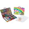 imageCrayola Inspiration Art Case Coloring Set  TieDye 140ct Art Set For Kids Kids Art Supplies Holiday Gift for Girls ampamp Boys Ages 5 6 7 Amazon ExclusiveTieDye