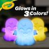 imageCrayola LightUps  Snowman Light Up Snowman Toy Reusable Holiday Craft Light Up Snowman Decoration for Indoors Stocking Stuffer GiftGhost