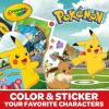 imageCrayola Pokmon Imagination Art Set 115pcs Kids Art Kit Coloring Supplies Pokemon Toys Pokemon Gift for Boys ampamp Girls Holiday GiftPikachu