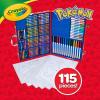 image:imageCrayola Pokmon Imagination Art Set 115pcs Kids Art Kit Coloring Supplies Pokemon Toys Pokemon Gift for Boys ampamp Girls Holiday GiftPokemon