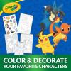 imageCrayola Pokmon Imagination Art Set 115pcs Kids Art Kit Coloring Supplies Pokemon Toys Pokemon Gift for Boys ampamp Girls Holiday GiftSquirtle