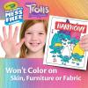 imageCrayola Trolls 3 Color Wonder Activity Set Trolls Mess Free Coloring Pages for Toddlers Trolls Toys ampamp Gifts Toddler Stocking StuffersTrolls 3