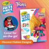 imageCrayola Trolls 3 Color Wonder Activity Set Trolls Mess Free Coloring Pages for Toddlers Trolls Toys ampamp Gifts Toddler Stocking StuffersTrolls 3