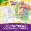 imageCrayola Trolls 3 Color Wonder Activity Set Trolls Mess Free Coloring Pages for Toddlers Trolls Toys ampamp Gifts Toddler Stocking StuffersTrolls Band Together