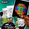 imageCrayola Tropical Garden Adult Coloring Book 40pgs Adult Coloring Pages Stress Relief Activity Gift for Teens ampamp Adults 9Tropical Garden