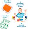 imageCrayola Washable Finger Paint Station Less Mess Finger Paints for Toddlers Sensory Toy Toddler Activity Holiday Gift for ToddlersFingerpaint