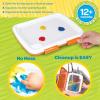 imageCrayola Washable Finger Paint Station Less Mess Finger Paints for Toddlers Sensory Toy Toddler Activity Holiday Gift for ToddlersFingerpaint
