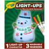 imageCrayola LightUps  Snowman Light Up Snowman Toy Reusable Holiday Craft Light Up Snowman Decoration for Indoors Stocking Stuffer GiftSnowman