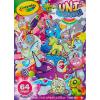 imageCrayola UniCreatures ampamp Cosmic Cats Coloring Book Set  2 Pack 96pgs Animal Sticker Sheet Metallic Crayons ampamp Glitter CrayonsUniCreatures