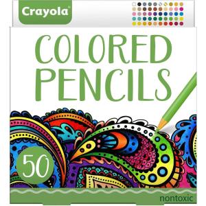 imageCrayola Adult Colored Pencil Set 100ct Premium Coloring Pencils For Adult Coloring Books Holiday Gifts for Teens ampamp Adults 1250 Count