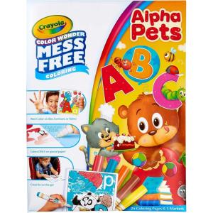 imageCrayola Color Wonder Prehistoric Pals Dinosaur Coloring Pages Mess Free Coloring for Toddlers Dinosaur Toys ampamp Gifts Stocking StuffersAlpha Pets