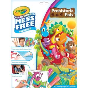 imageCrayola Color Wonder Prehistoric Pals Dinosaur Coloring Pages Mess Free Coloring for Toddlers Dinosaur Toys ampamp Gifts Stocking StuffersPrehistoric Pals