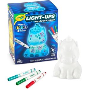 imageCrayola LightUps  Snowman Light Up Snowman Toy Reusable Holiday Craft Light Up Snowman Decoration for Indoors Stocking Stuffer GiftUnicorn Figure
