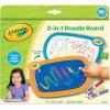 imageCrayola 2in1 Doodle Board Toddler Drawing Board Kids Drawing Tablet Travel Activity Toddler Learning Toy Holiday Gift for Toddlers 3Doodle Board