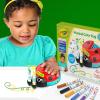 imageCrayola 2in1 Doodle Board Toddler Drawing Board Kids Drawing Tablet Travel Activity Toddler Learning Toy Holiday Gift for Toddlers 3Musical Doodle Bug