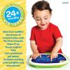imageCrayola 2in1 Doodle Board Toddler Drawing Board Kids Drawing Tablet Travel Activity Toddler Learning Toy Holiday Gift for Toddlers 3Touch Lights