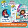 imageCrayola Color Wonder Gabbys Dollhouse Activity Kit Mess Free Coloring Set for Toddlers Toys ampamp Holiday Gifts for Girls ampamp Boys 3