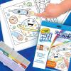 imageCrayola Color Wonder Mess Free Fingerprint Ink Painting Activity Set Finger Painting Alternative Toddler Coloring Stocking StuffersFinger Painting
