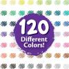 imageCrayola Colored Pencils Set 120ct Coloring Book Pencils Kids Art Supplies Bulk Colored Pencils Presharpened Holiday Gifts Ages 3