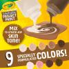 imageCrayola Colors Of The World Washable Paint  8oz 9ct Bulk Skin Tone Paint Kids Arts ampamp Crafts Supplies For Teachers ampamp Classrooms