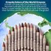 imageCrayola Colors of The World Bulk Crayon Classpack 480ct 24 Skin Tone Crayon Colors Classroom Supplies for Teachers Ages 3