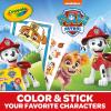 imageCrayola PAW Patrol Art Kit for Kids 45pcs PAW Patrol Coloring Book Pages PAW Patrol Stickers for Kids PAW Patrol Toy Holiday GiftPaw Patrol Activity Set