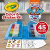 imageCrayola PAW Patrol Art Kit for Kids 45pcs PAW Patrol Coloring Book Pages PAW Patrol Stickers for Kids PAW Patrol Toy Holiday GiftPaw Patrol Activity Set