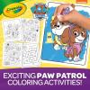 imageCrayola Paw Patrol Sticker Activity Pad 12 Paw Patrol Coloring Pages 100 Stickers Travel Activity Toddler Stocking Stuffer ampamp Gifts